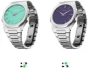 D1 Milano Ultra Thin Chromo Sync Watch sold by C.W. Sellors