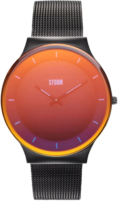 Storm Pylo Slate Red Watch made by Storm