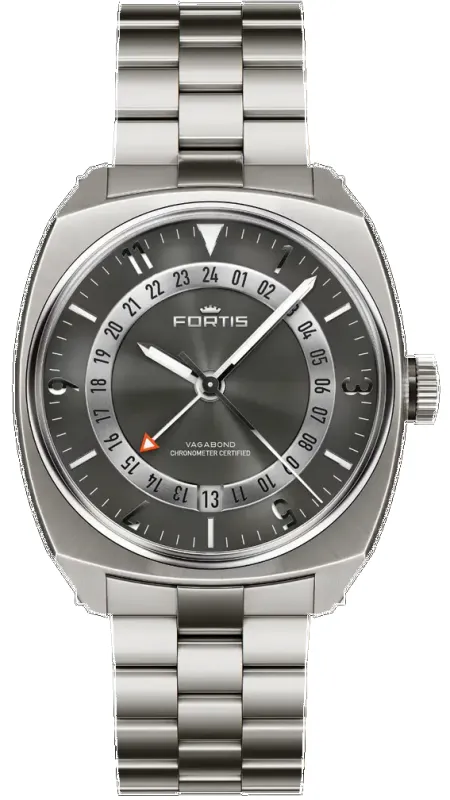 Fortis Vagabond V-40 Urban Shadow Watch sold by C.W. Sellors