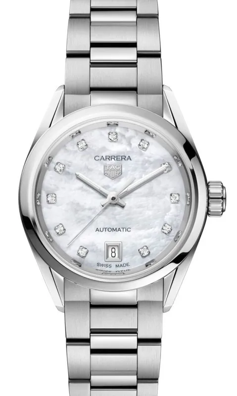 TAG Heuer Ex-Display Carrera Calibre 9 Automatic Ladies Watch sold by C.W. Sellors