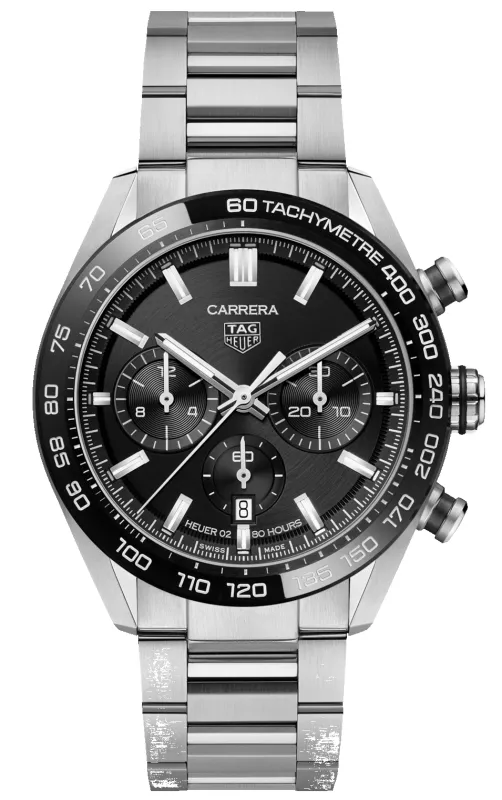 TAG Heuer Ex-Display Carrera Heuer 02 Chronograph Watch made by C.W. Sellors