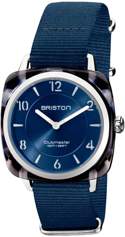 Briston Clubmaster Chic HM Midnight Blue Watch sold by C.W. Sellors
