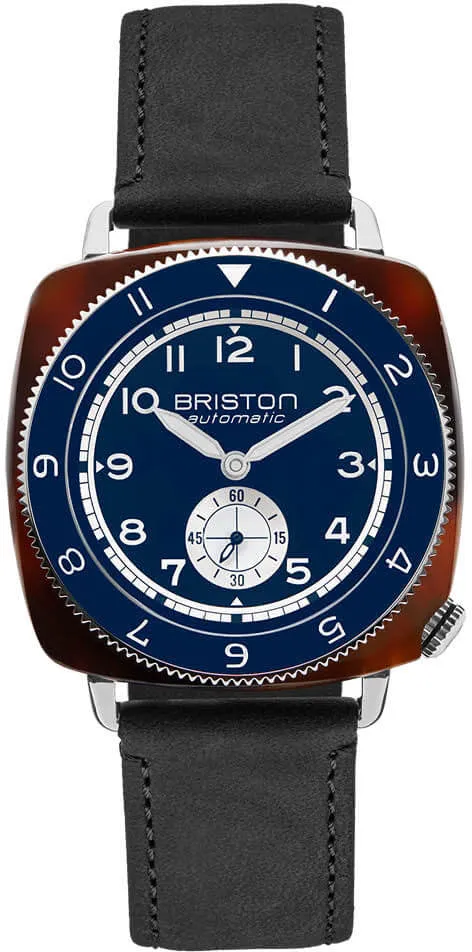 Briston Clubmaster Legend Small Second Navy Blue Watch sold by C.W. Sellors