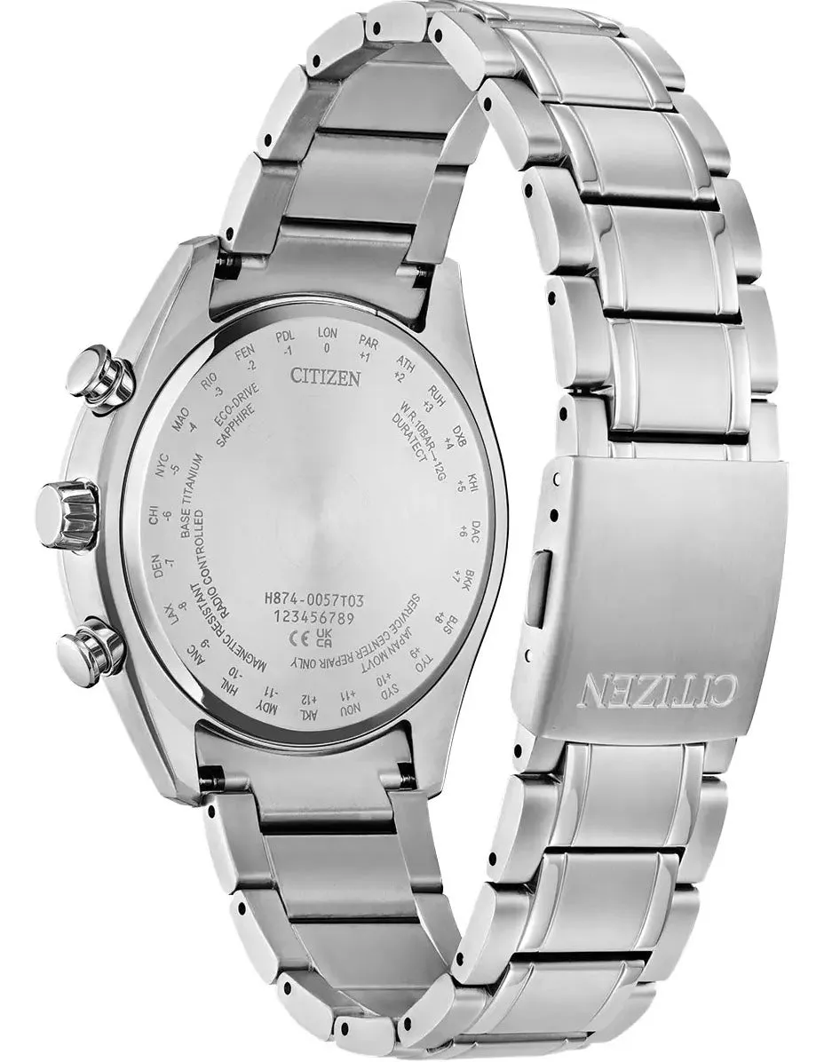 Citizen Tsuki Yomi Radio Controlled Moonphase Watch sold by C.W. Sellors product image thumbnail 2