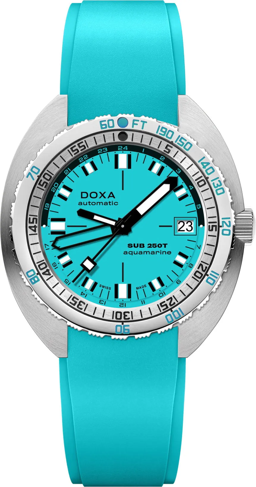 Doxa SUB 250T GMT Aquamarine Watch sold by C.W. Sellors