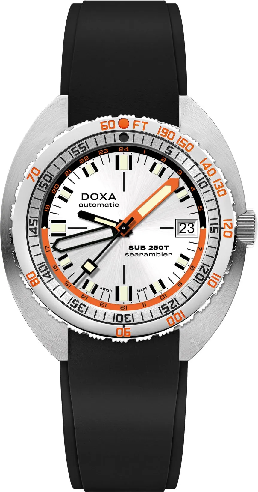 Doxa SUB 250T GMT Searambler Watch sold by C.W. Sellors