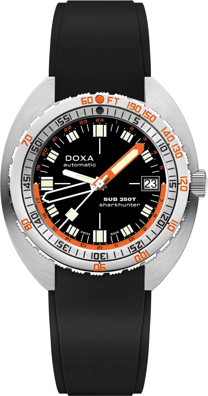 Doxa SUB 250T GMT Sharkhunter Watch sold by C.W. Sellors