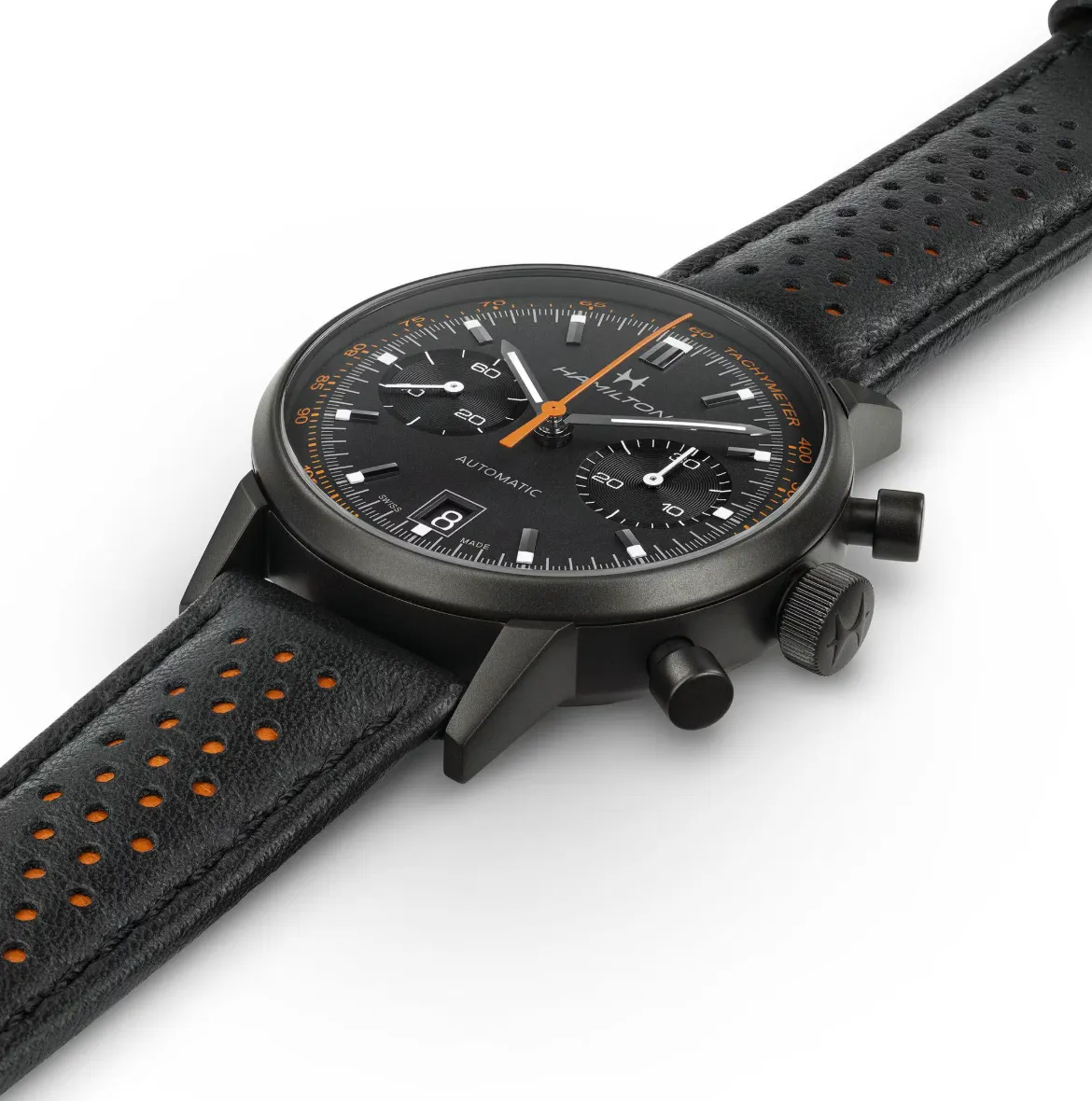 Hamilton American Classic Intra-Matic Automatic Chronograph Watch sold by C.W. Sellors product image thumbnail 5