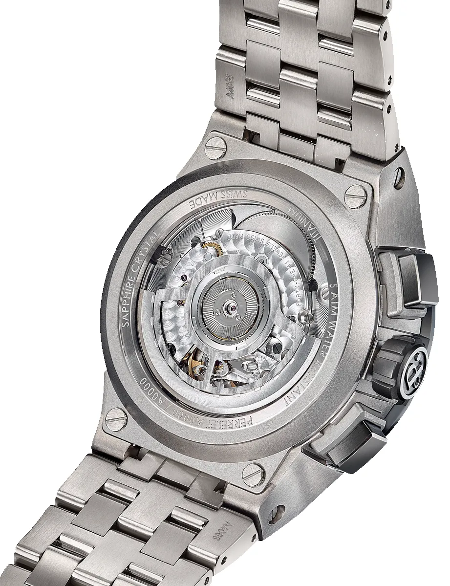 Perrelet Turbine Chrono NEO Blue Watch sold by C.W. Sellors product image thumbnail 2