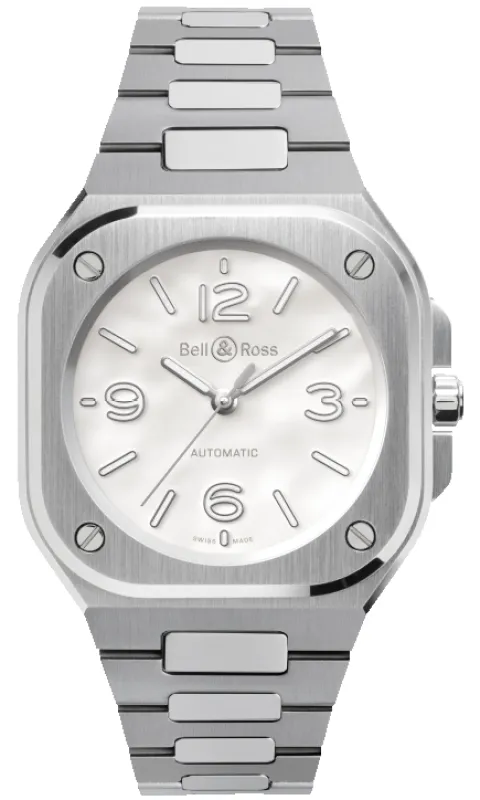 Bell & Ross BR 05 Mother Of Pearl Steel 36mm Watch made by C.W. Sellors