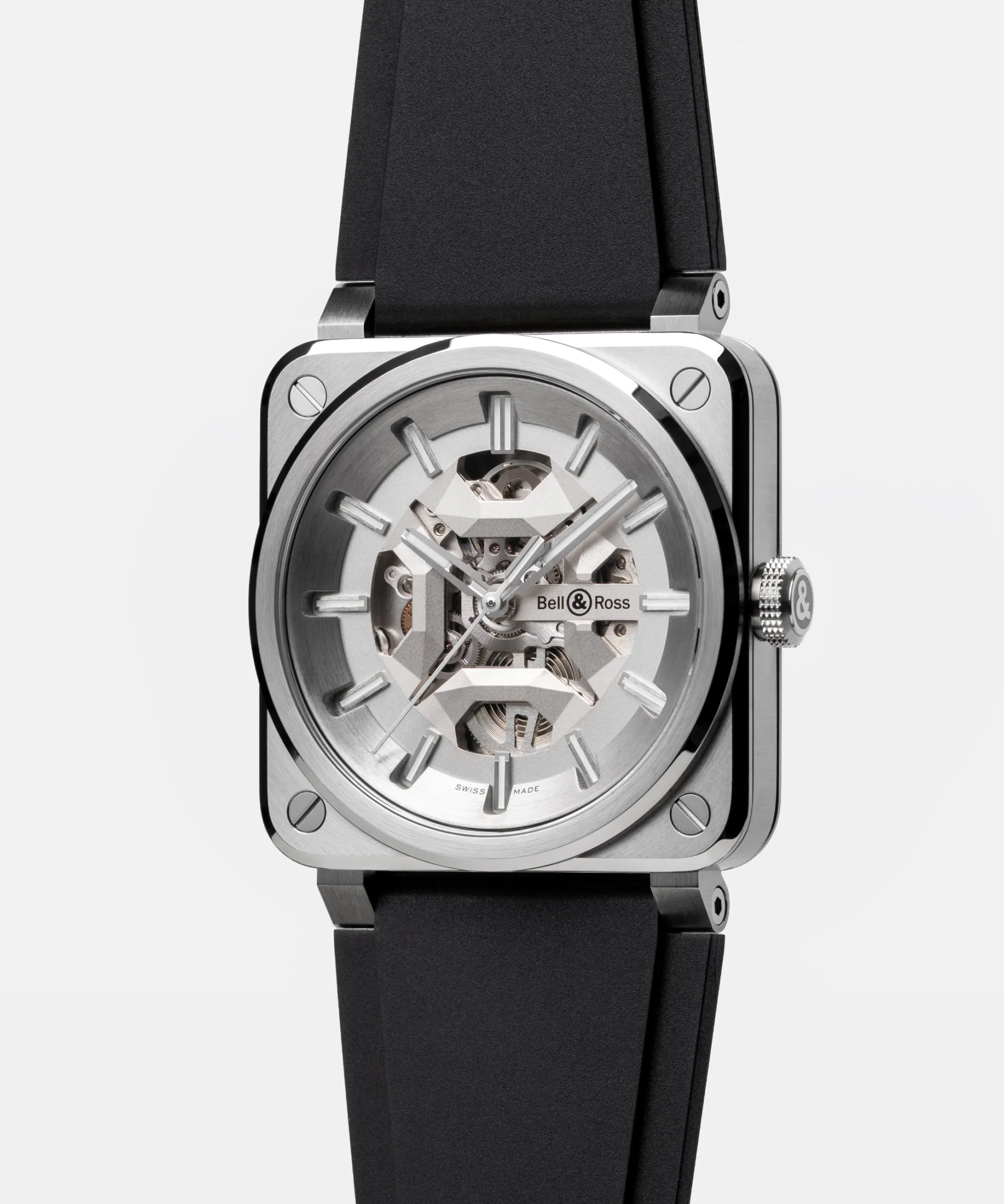 Bell & Ross BR 03 Skeleton Grey Steel Watch sold by C.W. Sellors product image thumbnail 2