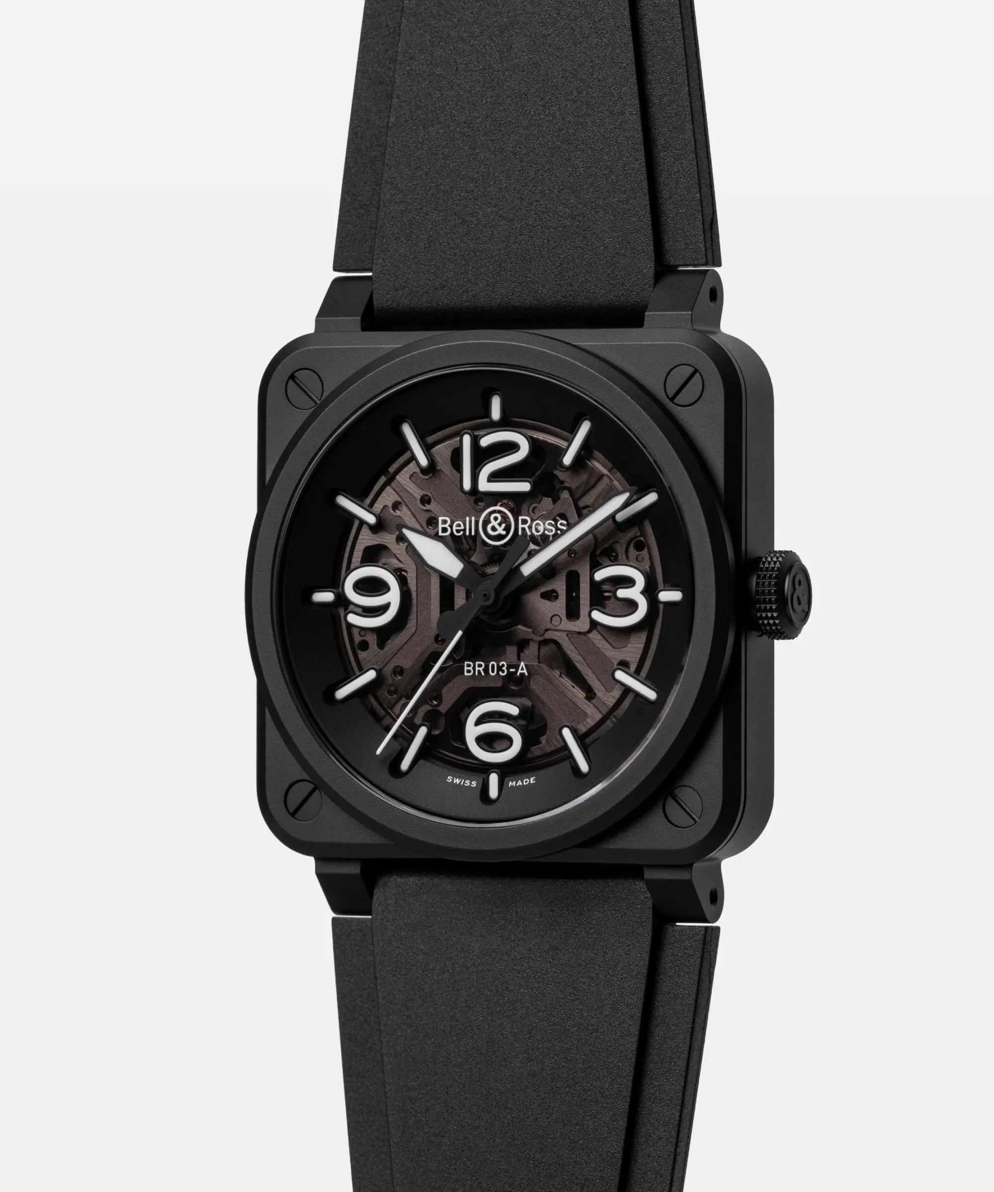 Bell & Ross BR 03 Skeleton Black Ceramic Watch sold by C.W. Sellors product image thumbnail 2