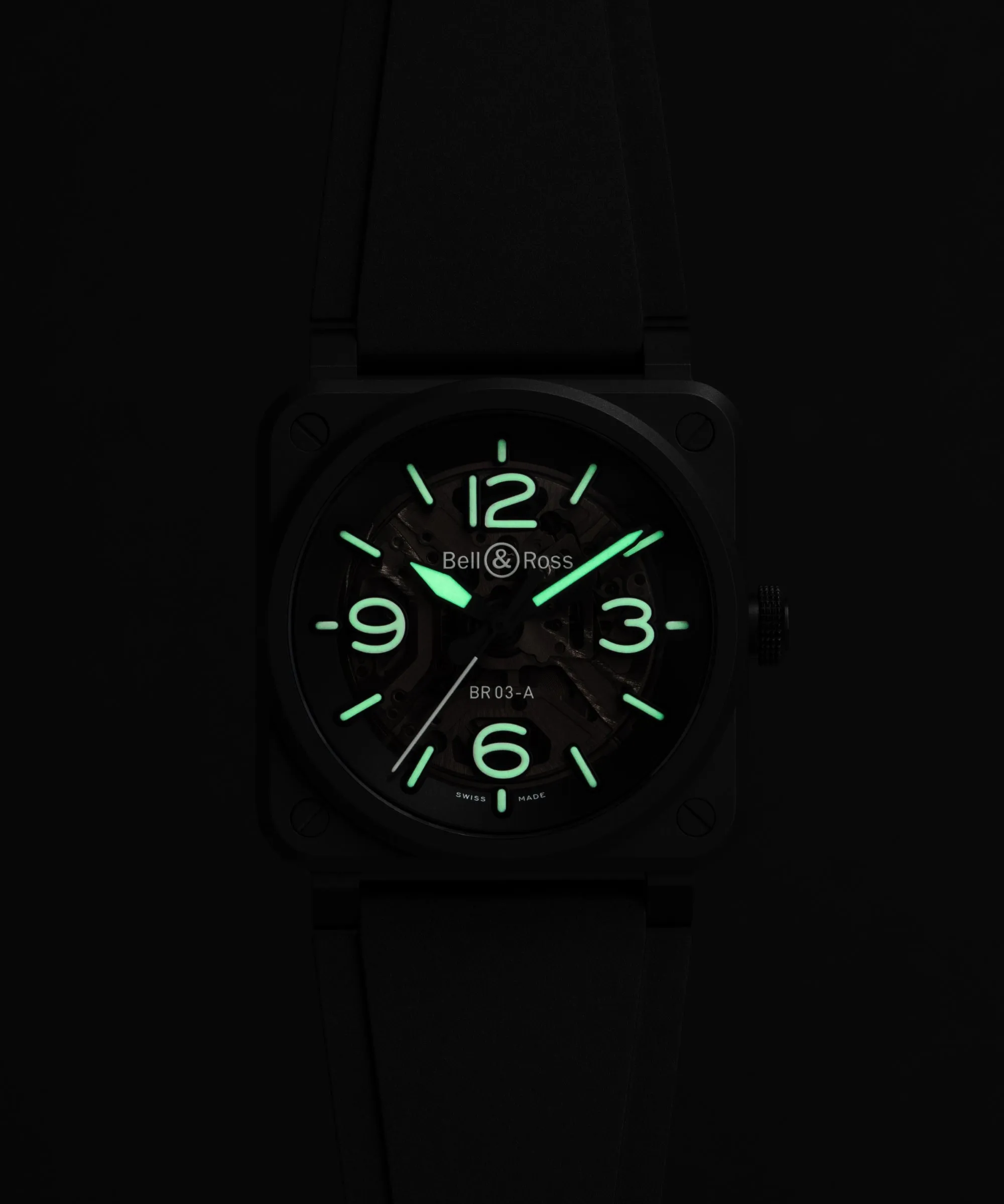 Bell & Ross BR 03 Skeleton Black Ceramic Watch sold by C.W. Sellors product image thumbnail 4