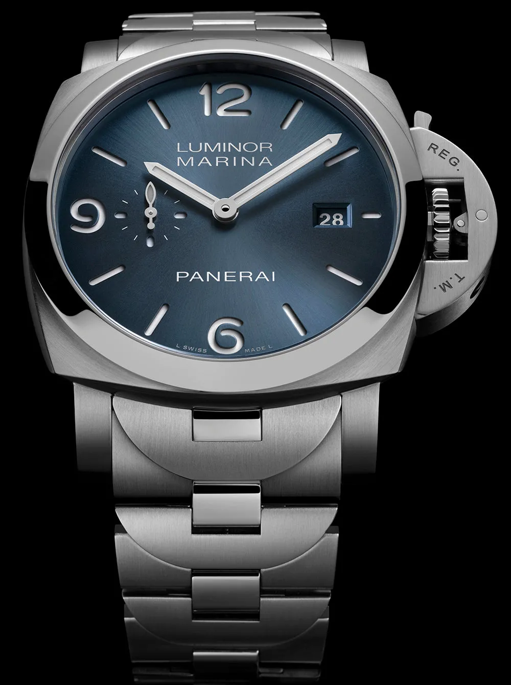 Panerai Luminor Marina 44mm Bracelet Light Blue Watch sold by C.W. Sellors product image thumbnail 3