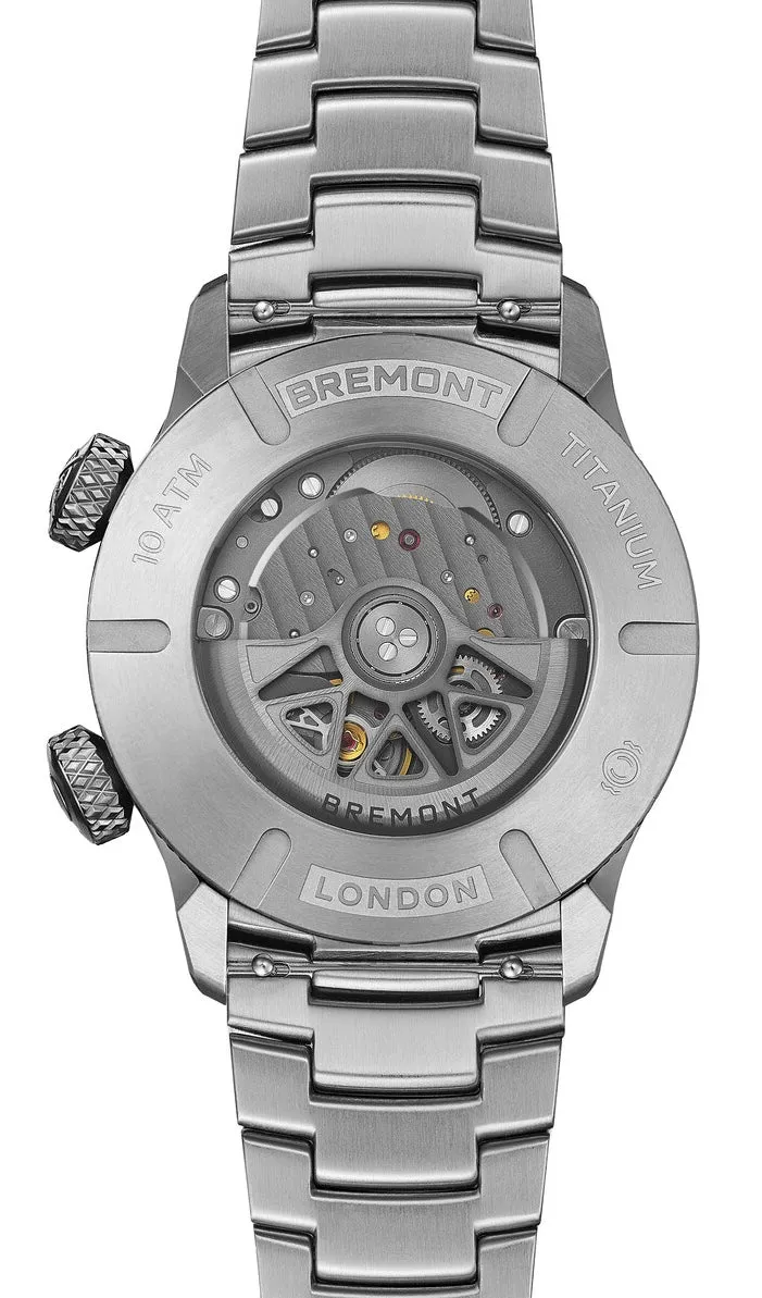 Bremont Altitude MB Meteor Silver Titanium Barrel Bracelet Watch sold by C.W. Sellors product image thumbnail 3