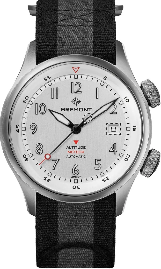 Bremont Altitude MB Meteor Silver Orange Barrel Nato Watch sold by C.W. Sellors