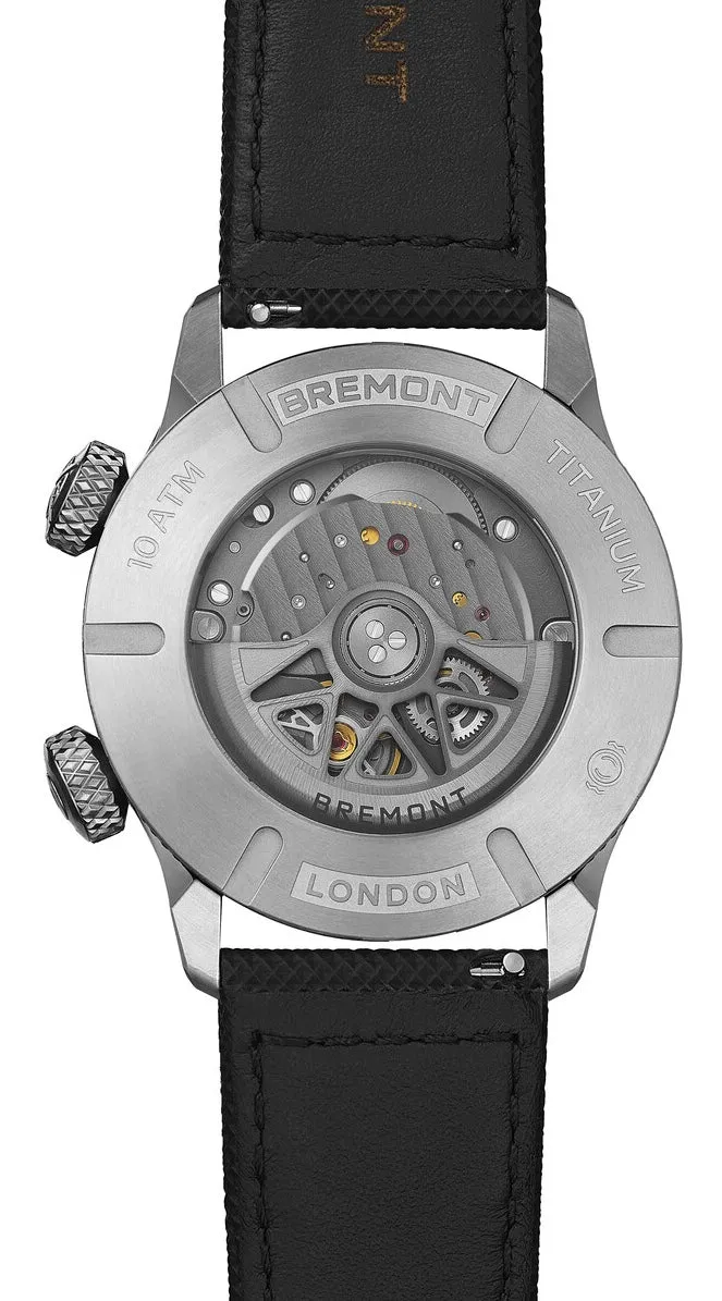 Bremont Altitude MB Meteor Silver Orange Barrel Leather Watch sold by C.W. Sellors product image thumbnail 2