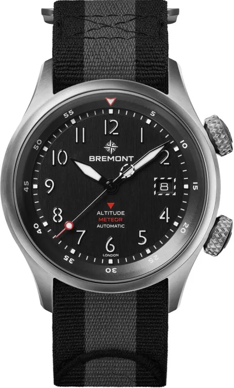 Bremont Altitude MB Meteor Black Titanium Barrel Nato Watch sold by C.W. Sellors
