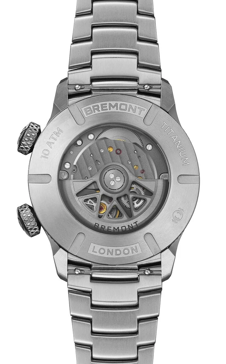 Bremont Altitude MB Meteor Black Titanium Barrel Bracelet Watch sold by C.W. Sellors product image thumbnail 3