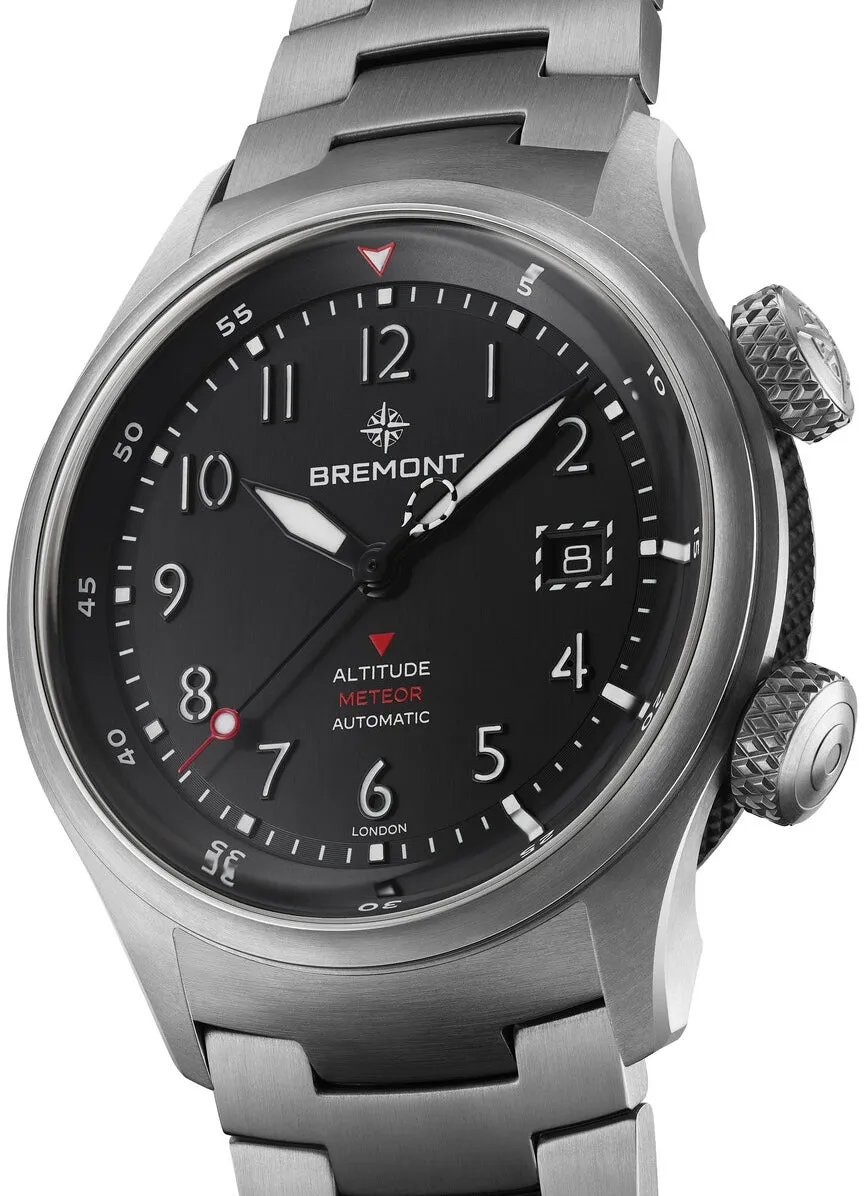 Bremont Altitude MB Meteor Black Orange Barrel Bracelet Watch sold by C.W. Sellors product image thumbnail 2