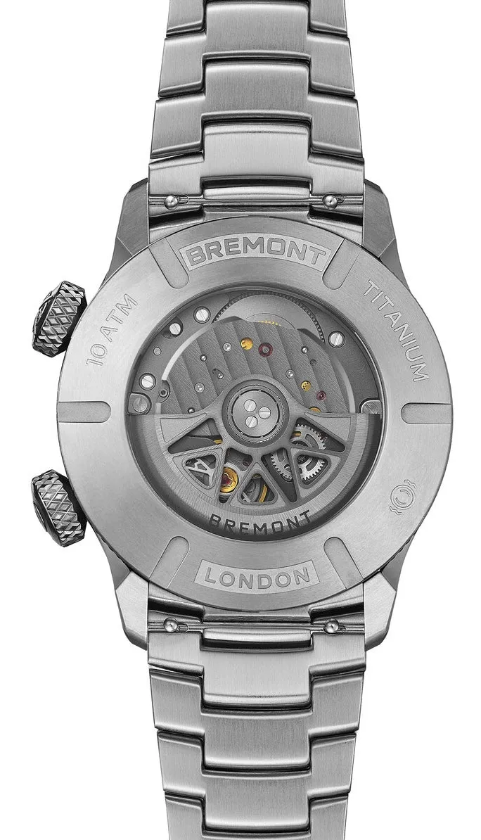 Bremont Altitude MB Meteor Black Orange Barrel Bracelet Watch sold by C.W. Sellors product image thumbnail 3