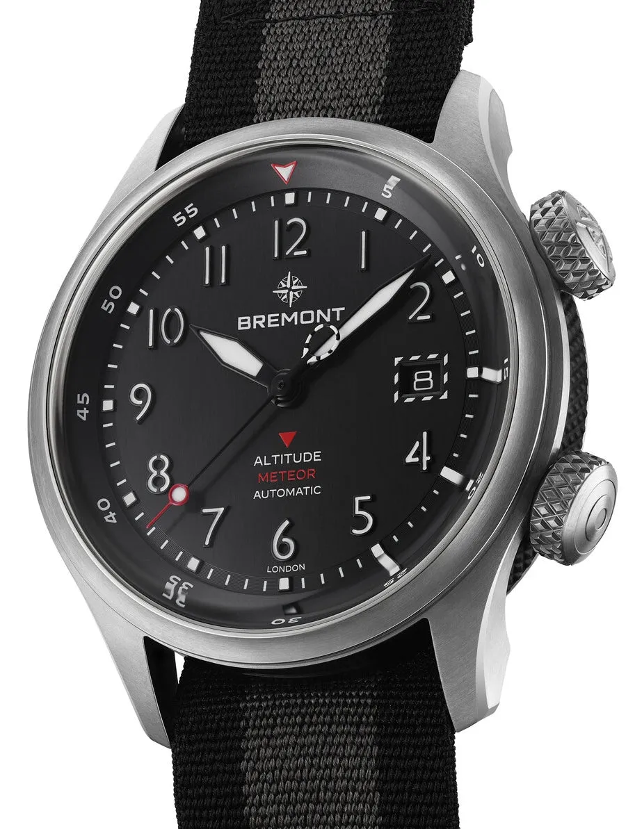 Bremont Altitude MB Meteor Black DLC Barrel Nato Watch sold by C.W. Sellors product image thumbnail 2