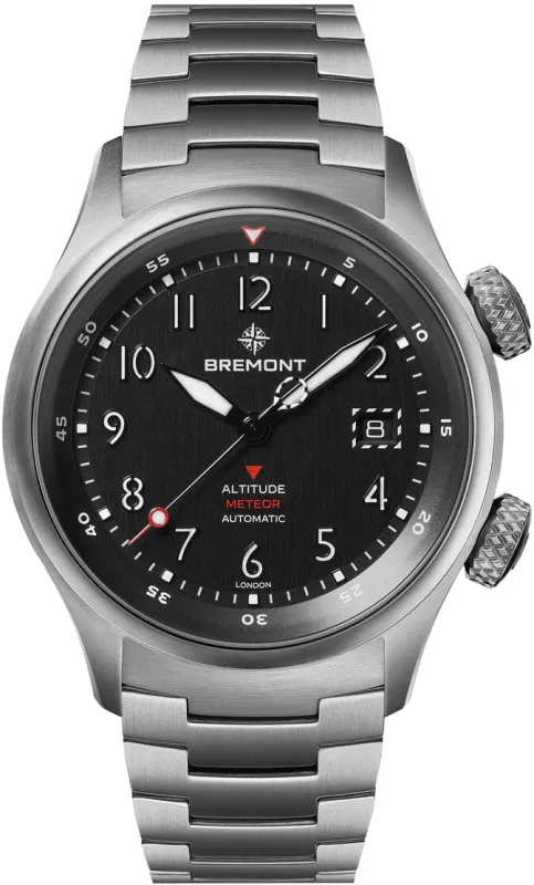 Bremont Altitude MB Meteor Black Bracelet Watch sold by C.W. Sellors