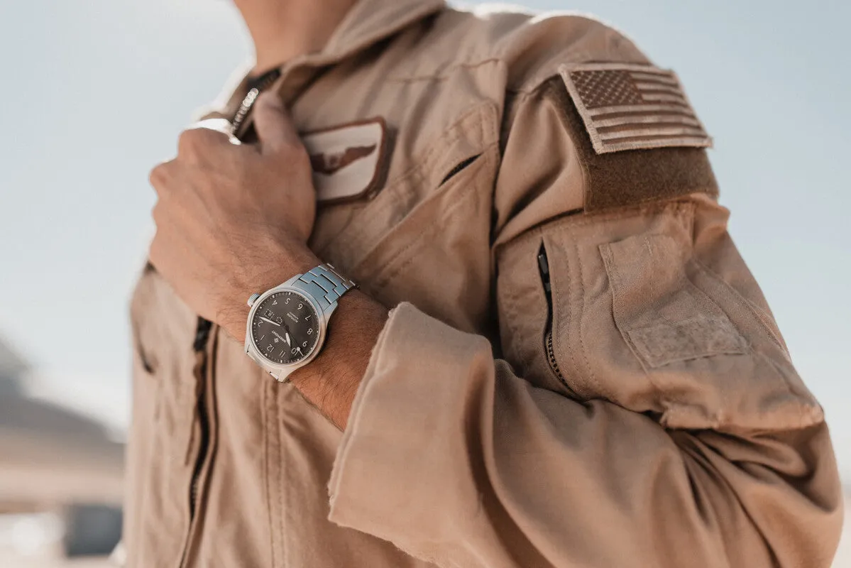 Bremont Altitude 39 Date Black Bracelet Watch sold by C.W. Sellors product image thumbnail 4