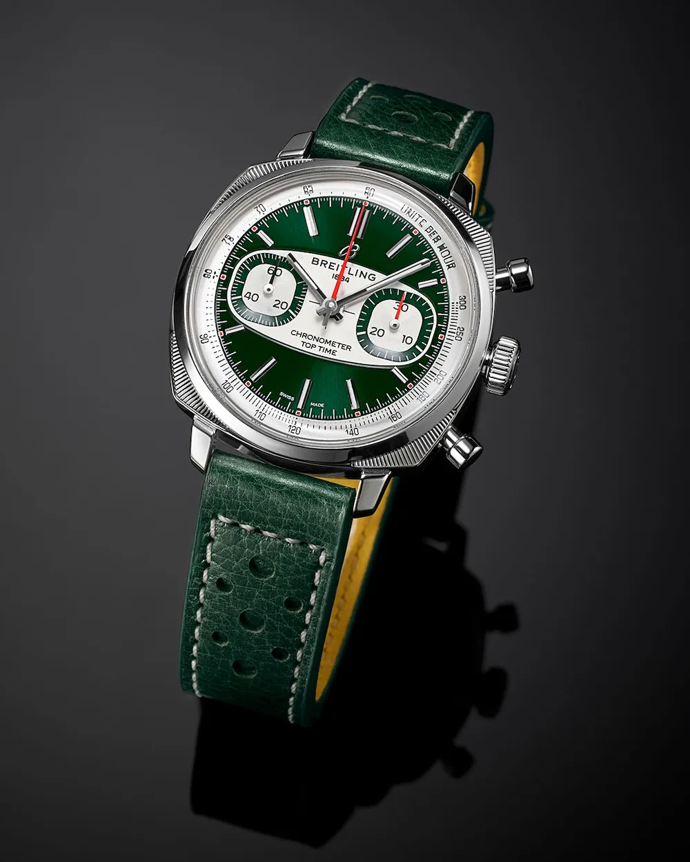 Breitling Top Time B01 Racing Green Limited Edition Watch sold by C.W. Sellors product image thumbnail 3