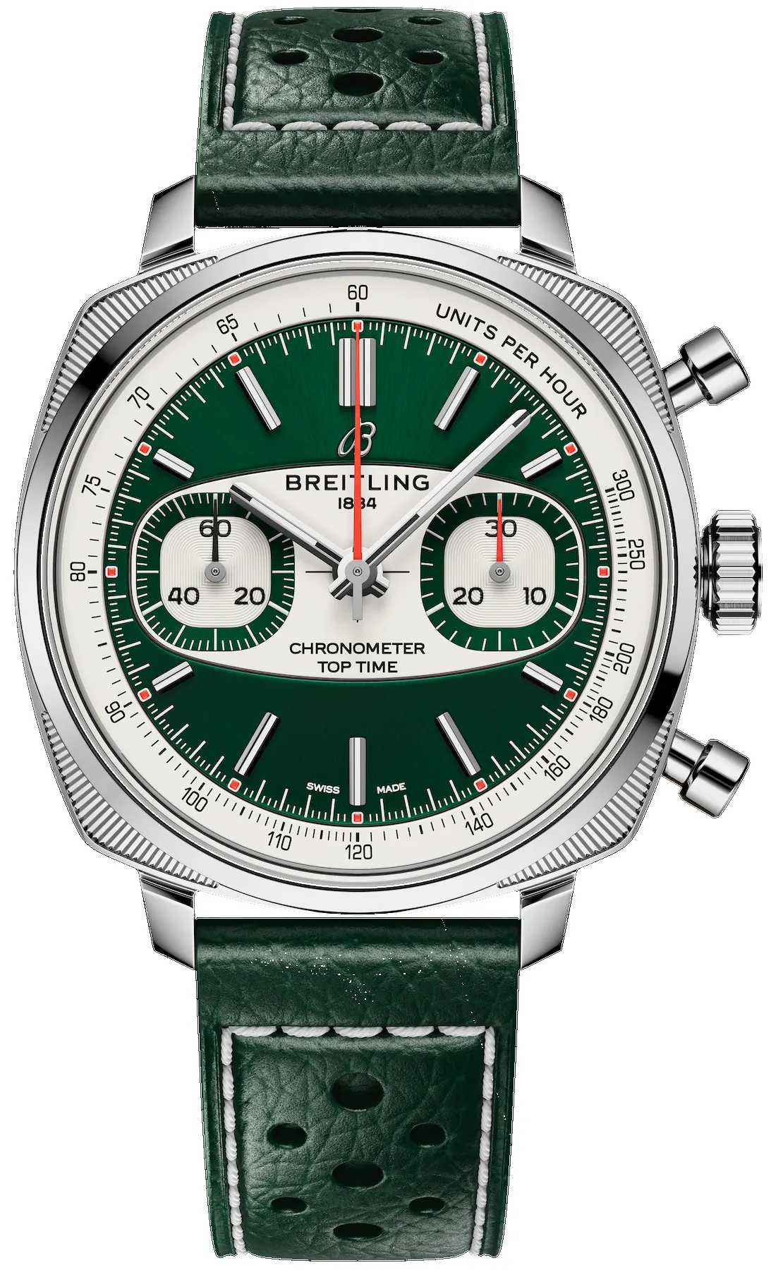 Breitling Top Time B01 Racing Green Limited Edition Watch sold by C.W. Sellors
