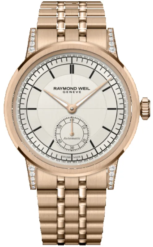 Raymond Weil Millesime Automatic Small Seconds Diamond Watch sold by C.W. Sellors