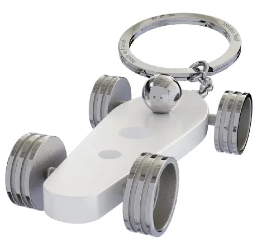 B.R.M. Key Ring Bolides by B.R.M White Support Ring sold by C.W. Sellors