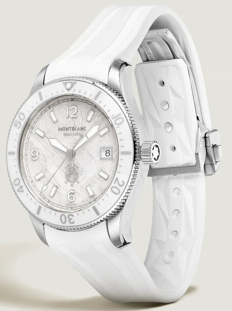 Montblanc Iced Sea Automatic Date 0 Oxygen Watch sold by C.W. Sellors product image thumbnail 5