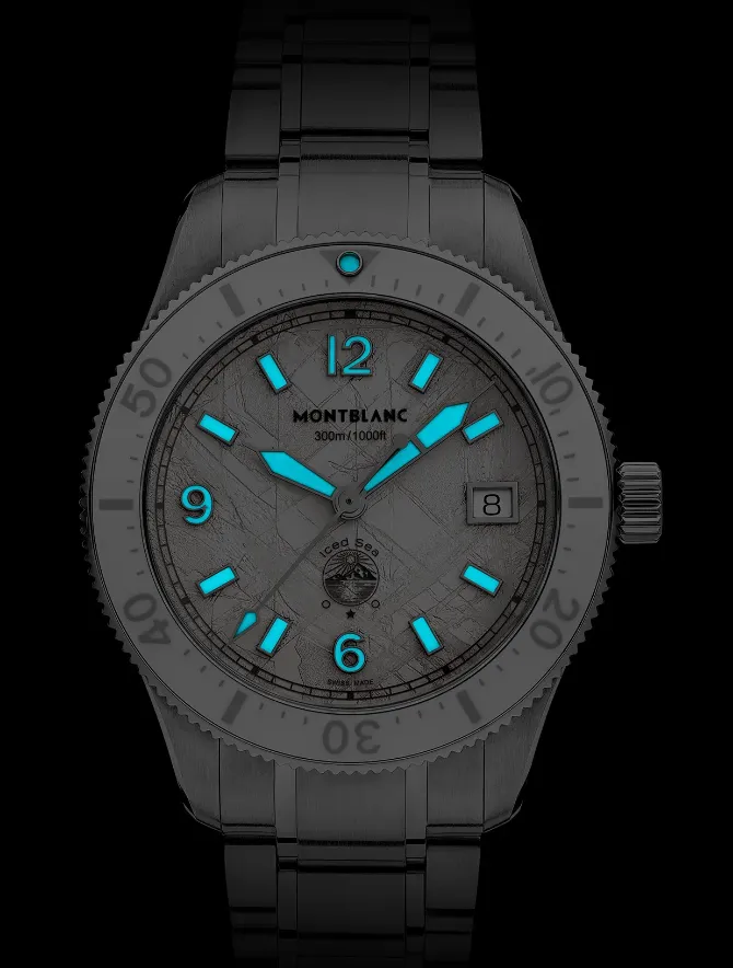 Montblanc Iced Sea Automatic Date 0 Oxygen Watch sold by C.W. Sellors product image thumbnail 2