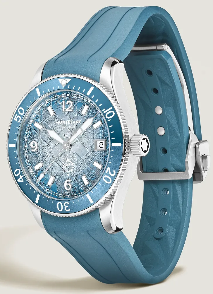 Montblanc Iced Sea Automatic Date 0 Oxygen Watch sold by C.W. Sellors product image thumbnail 3