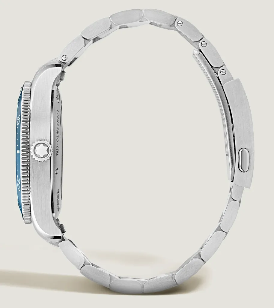 Montblanc Iced Sea Automatic Date 0 Oxygen Watch sold by C.W. Sellors product image thumbnail 3