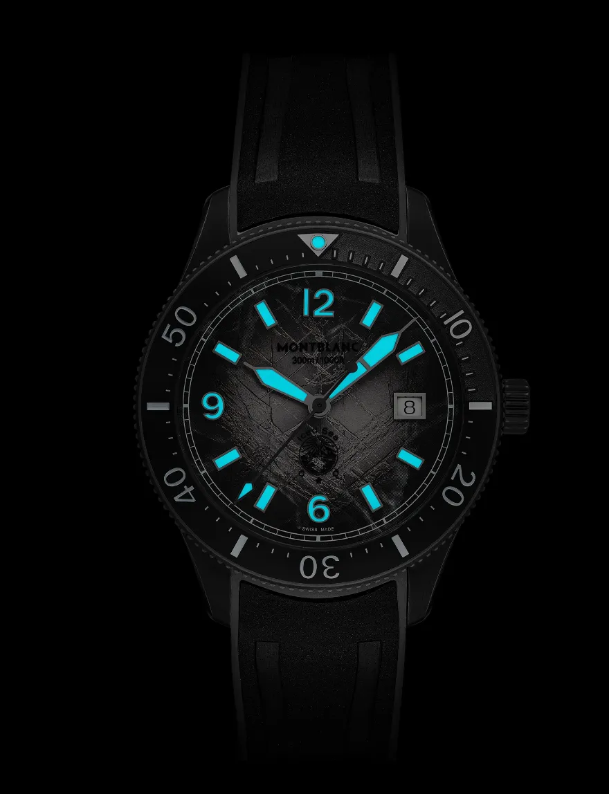 Montblanc Iced Sea Automatic Date 0 Oxygen Watch sold by C.W. Sellors product image thumbnail 2