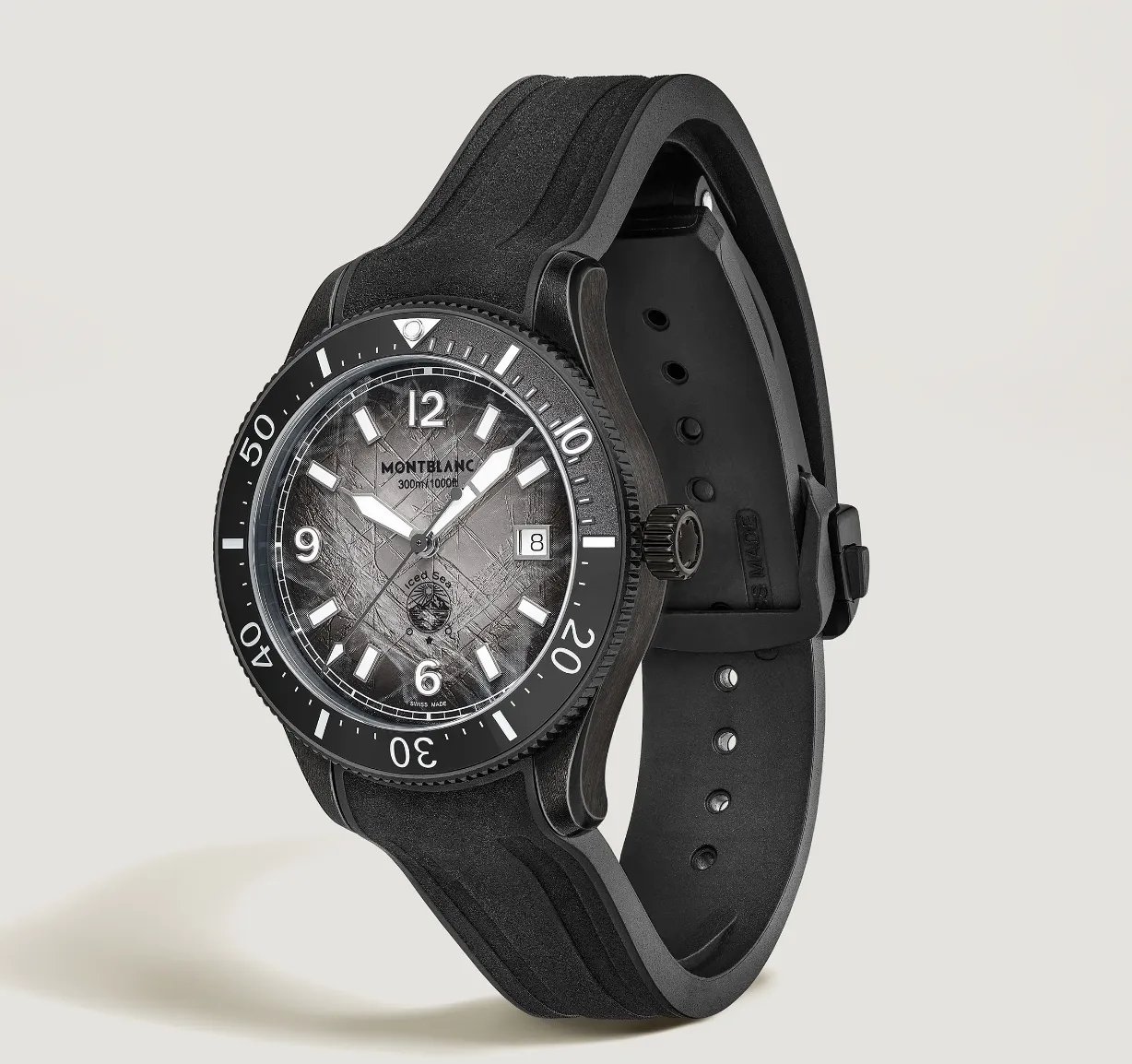 Montblanc Iced Sea Automatic Date 0 Oxygen Watch sold by C.W. Sellors product image thumbnail 4