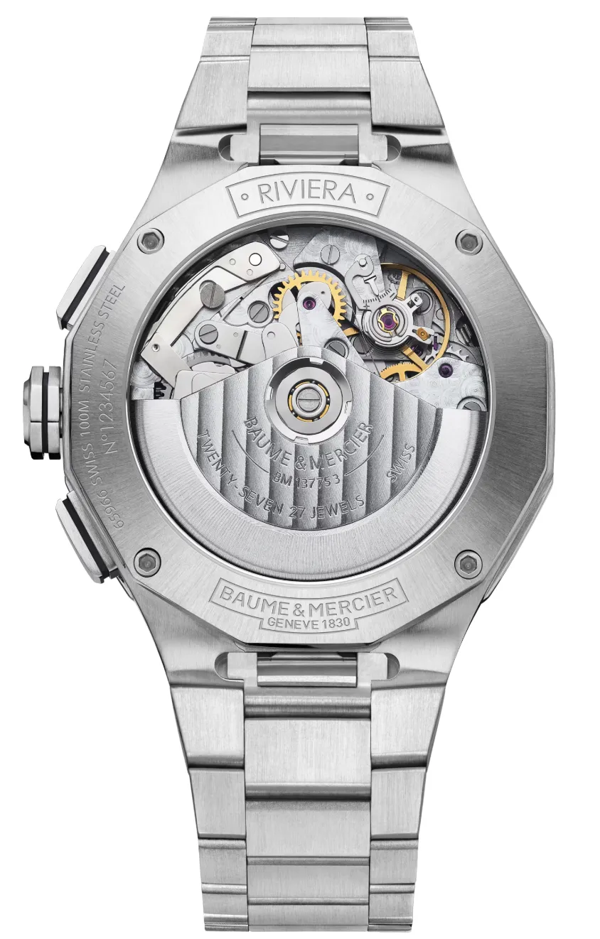 Baume et Mercier Riviera Automatic Chronograph Watch sold by C.W. Sellors product image thumbnail 2