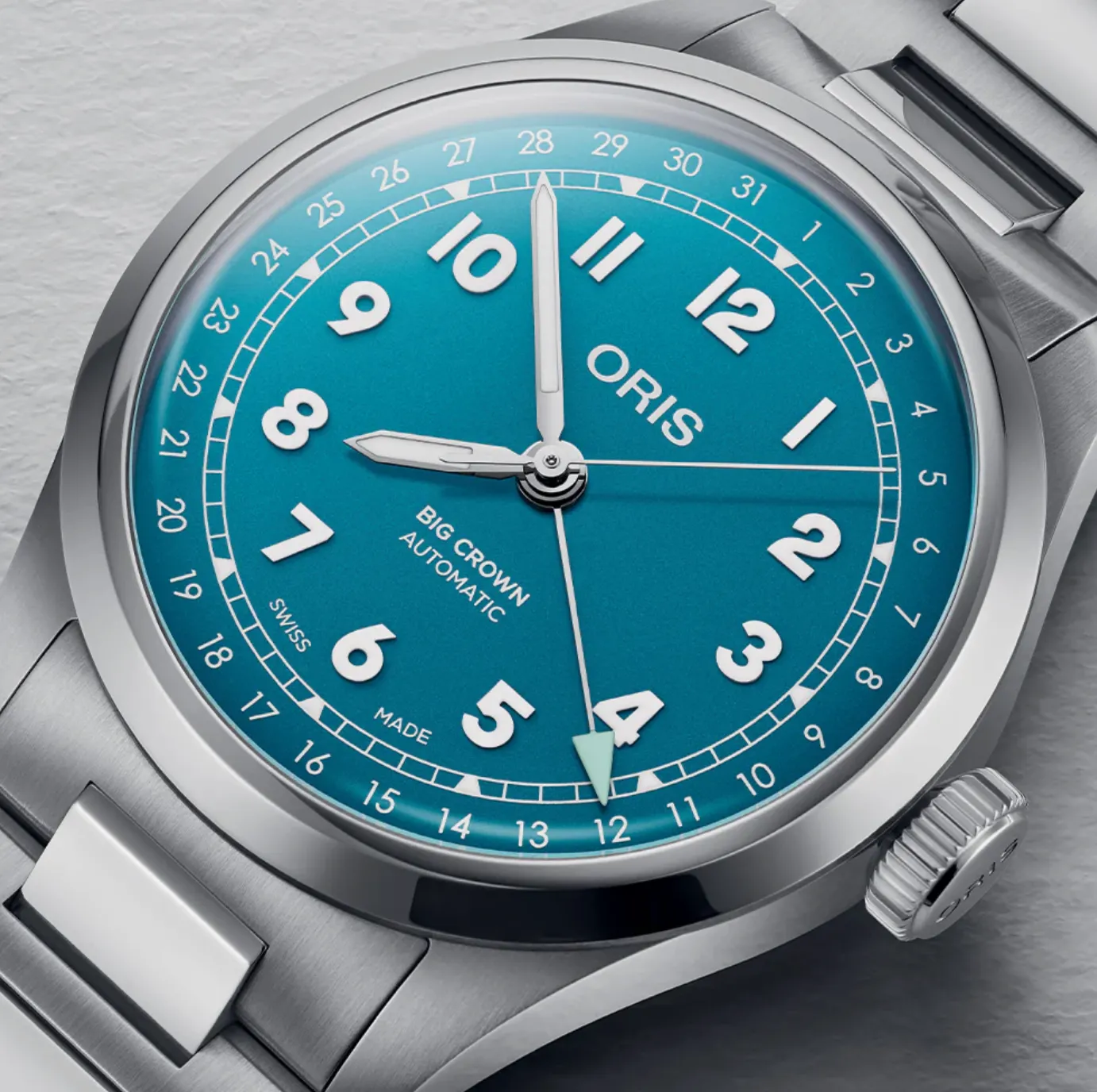 Oris Big Crown Pointer Date Turquoise Watch sold by C.W. Sellors product image thumbnail 2