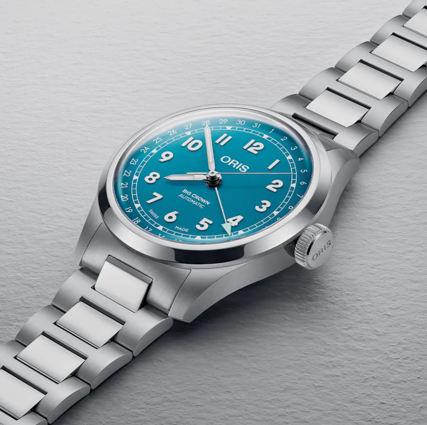 Oris Big Crown Pointer Date Turquoise Watch sold by C.W. Sellors product image thumbnail 4