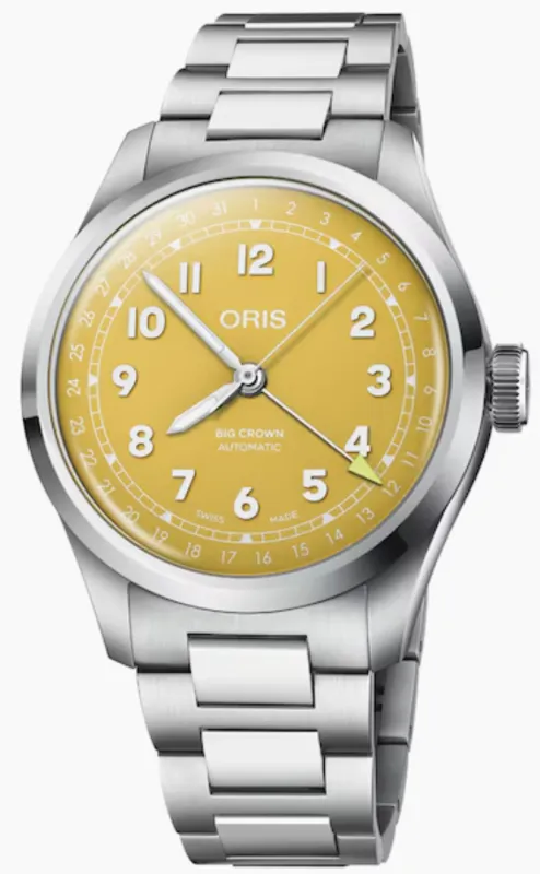 Oris Big Crown Pointer Date Yellow Watch sold by C.W. Sellors