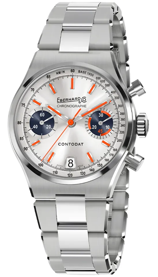 Eberhard & Co Contodat Chronograph Watch sold by C.W. Sellors