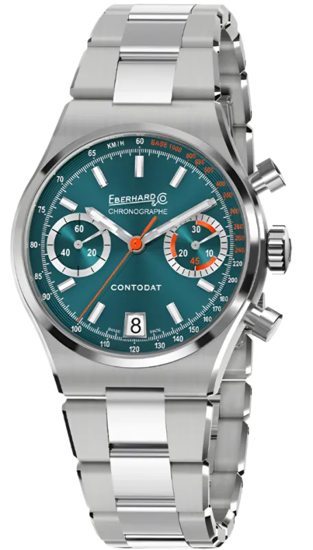 Eberhard & Co Contodat Chronograph Watch sold by C.W. Sellors