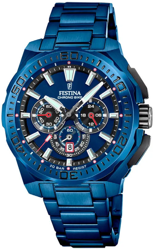 Festina Chrono Bike Blue Special Edition Watch sold by C.W. Sellors