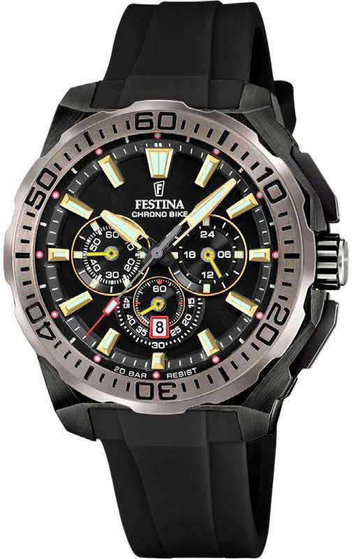 Festina Chrono Bike Rubber Watch sold by C.W. Sellors