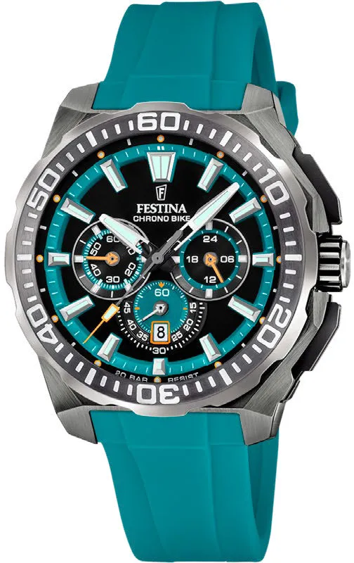 Festina Chrono Bike Rubber Watch sold by C.W. Sellors