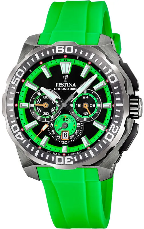 Festina Chrono Bike Rubber Watch sold by C.W. Sellors