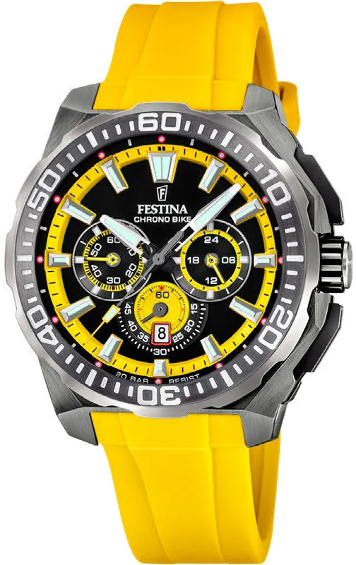 Festina Chrono Bike Rubber Watch sold by C.W. Sellors