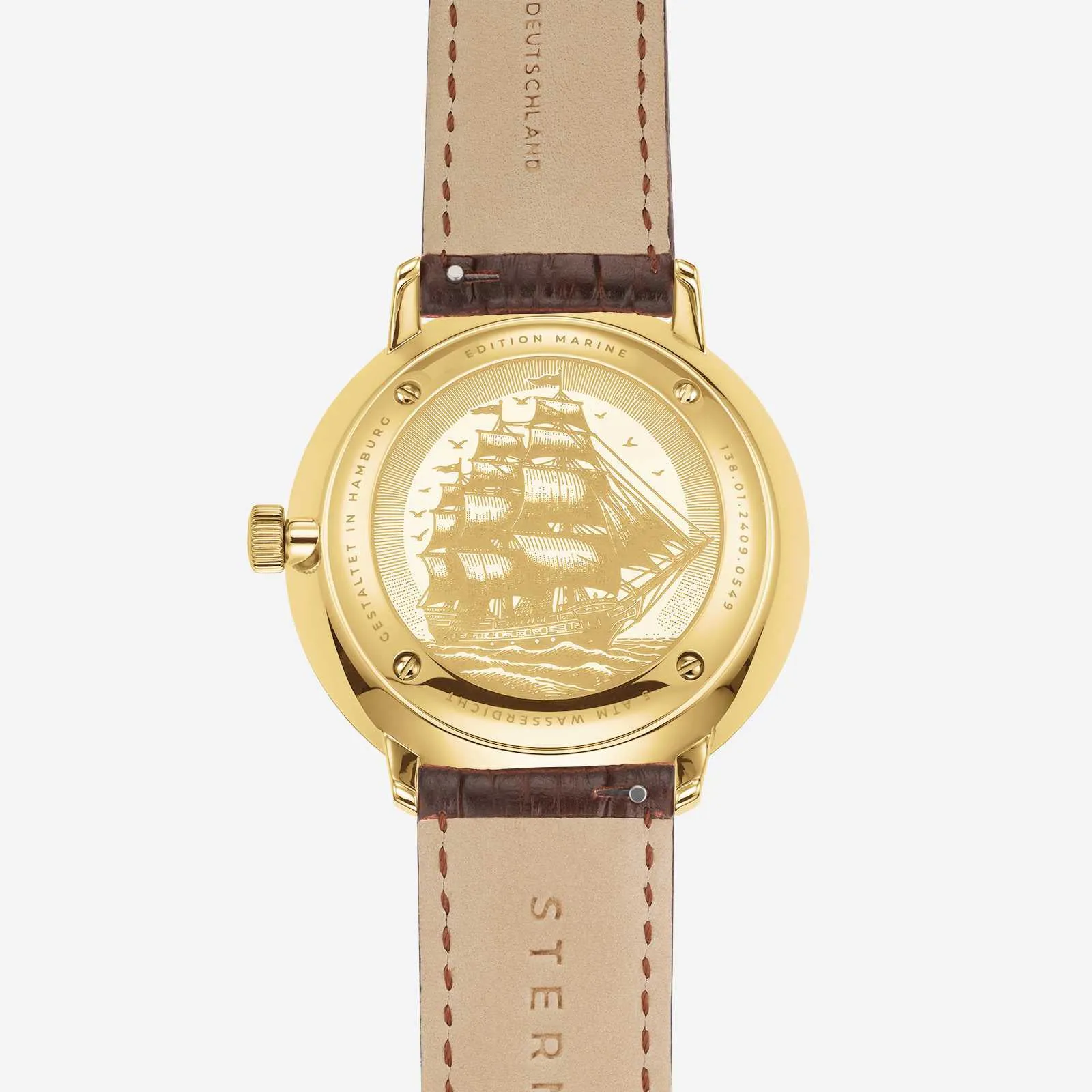 Sternglas Hamburg Automatic Edition Marine Watch sold by C.W. Sellors product image thumbnail 2